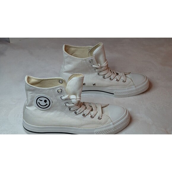 Ccocci Hattie 7 WHT/BLK  Women's Hi*Top Sneakers Size-(7) US; (38) EUR - Picture 3 of 16